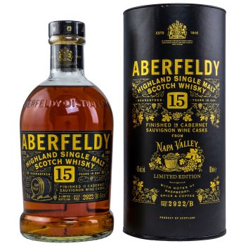Aberfeldy 15 Jahre Napa Valley Finish