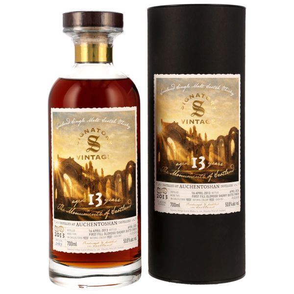 Auchentoshan 13 Jahre 2013/2026 Monuments of Scotland (Signatory Vintage)