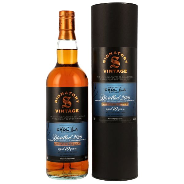 Caol Ila 10 Jahre 2016/2026 (Signatory)