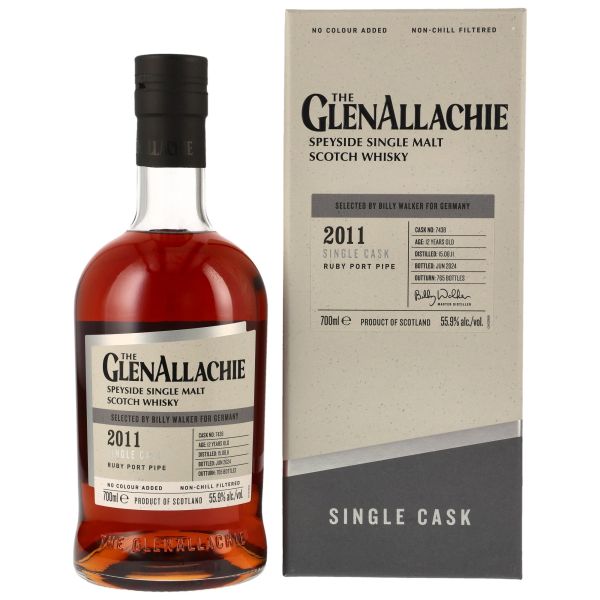GlenAllachie 12 Jahre 2011/2024 Ruby Port Pipe